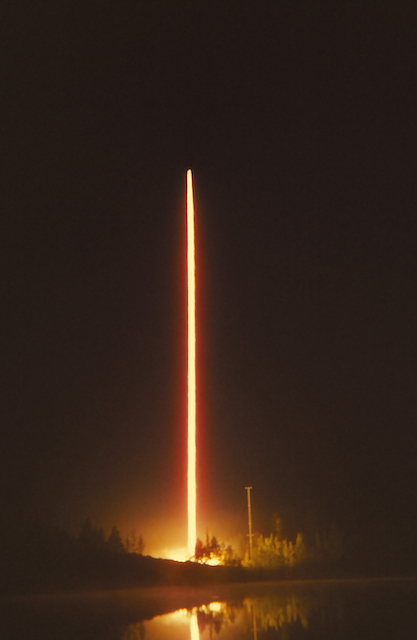 Nike Ajax sounding rocket booster